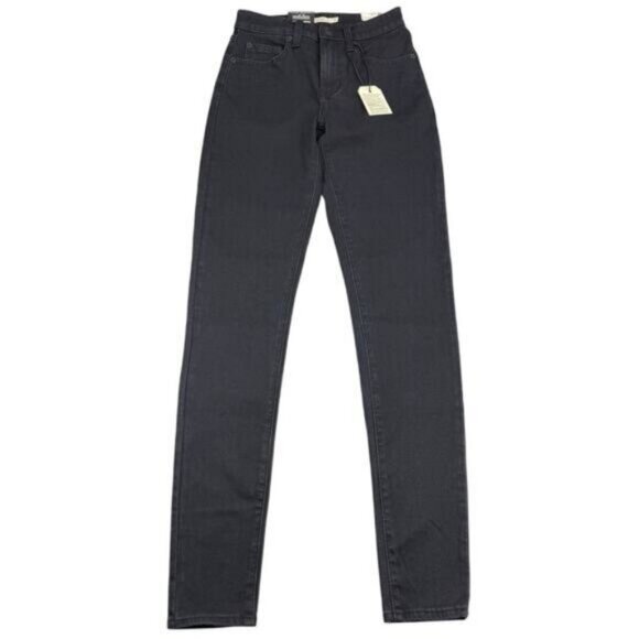 Levi's 721 High Rise Skinny Jean Size 25 Long Shot - Black - Picture 2 of 8